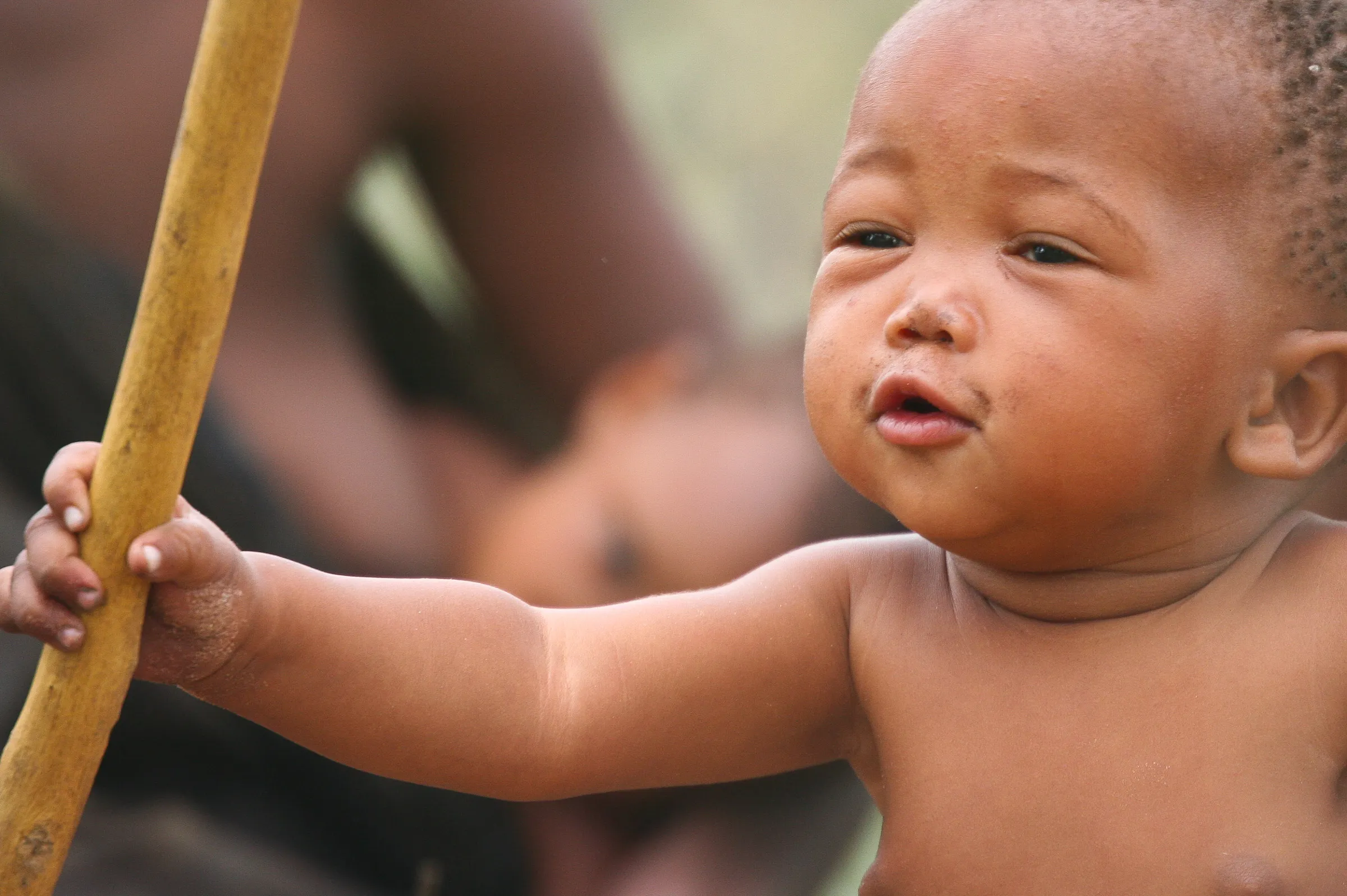 Sunway Botswana San Bushman child Gary Bowkett